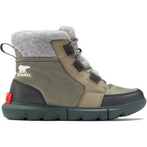 Sorel Explorer II Carnival Felt Waterproof Boots Sage Stone Womens 8.5